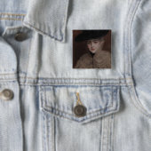 アルバート・エーデルフェルト – ポートレート・オブ・ザ・ヤング・ウーマン 缶バッジ (インサイチュ)