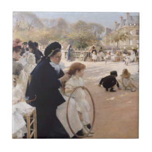 アルバート・エーデルフェルト – ルクセンブルク庭園,パリ タイル