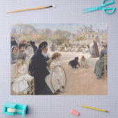 アルバート・エーデルフェルト – ルクセンブルク庭園，パリ 薄葉紙 (クラフト)