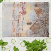 アルバート・エーデルフェルト – 12月の日 キッチンタオル (折り畳み)