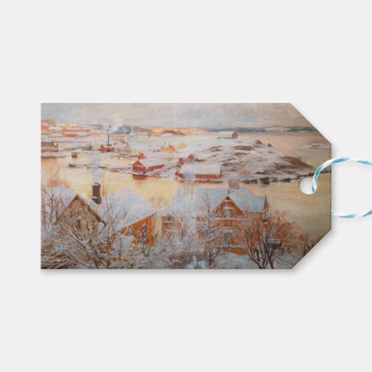 アルバート・エーデルフェルト – 12月の日 ギフトタグ (正面(横))