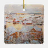 アルバート・エーデルフェルト – 12月の日 セラミックオーナメント (裏面)