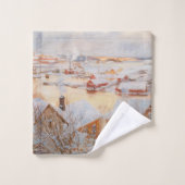 アルバート・エーデルフェルト – 12月の日 バスタオルセット (ウォッシュタオル)