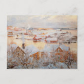 アルバート・エーデルフェルト – 12月の日 ポストカード (正面)