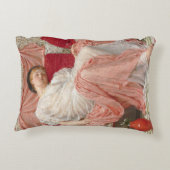 アルバート・ジョセフ・ムーアによるジャスミン、ビクトリア時代の美術 アクセントクッション (裏面)