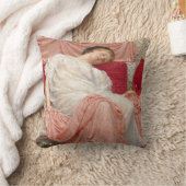 アルバート・ジョセフ・ムーアによるジャスミン、ヴィクトリア時代の美術 クッション (ブランケット)