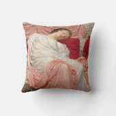 アルバート・ジョセフ・ムーアによるジャスミン、ヴィクトリア時代の美術 クッション (裏面)