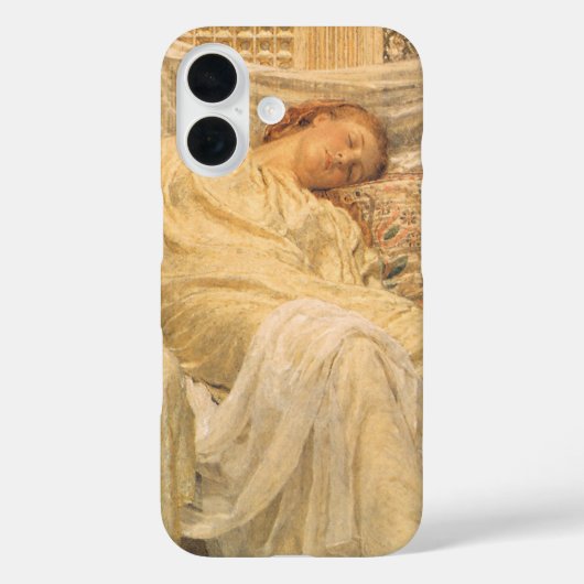 アルバート・ジョセフ・ムーアによる「夢想者たち」 ヴィクトリア朝芸術 Case-Mate iPhoneケース (裏面)