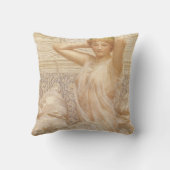 アルバート・ジョセフ・ムーアによる「銀」- ヴィクトリア時代の美術 クッション (裏面)