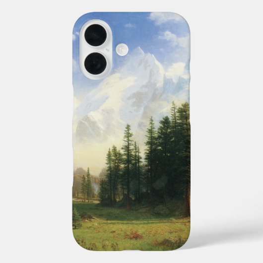 アルバート・ビアスタットの山岳風景 Case-Mate iPhoneケース (裏面)