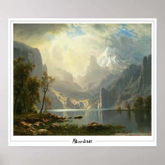 アルバート・ビエスタット Zedign アートポスター #298 ポスター (正面)