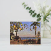 アルバート・ビエルシュタットのバハマ絵を描の眺め ポストカード (スタンド正面)