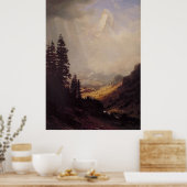 アルバート・ビエルシュタットのマッターホルン, 1867 ポスター (キッチン)