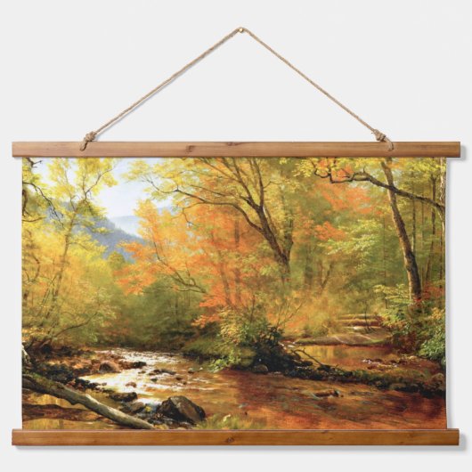 アルバート・ビエルシュタットの有名な二点の風景画 吊り下げ型タペストリー (正面2)