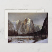 アルバート・ビエルシュタット付き絵画はがき ポストカード (正面/裏面)