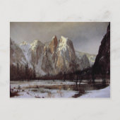 アルバート・ビエルシュタット付き絵画はがき ポストカード (正面)