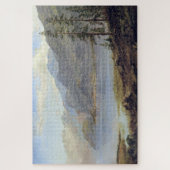 アルバート・ビエルシュタット湖の風景 ジグソーパズル (縦)