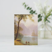 アルバート・ビエルシュタット、カーンズ川バレーカリフォルニア ポストカード (スタンド正面)