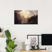 アルバート・ビエルシュタット – シエラネバダの間 ポスター (ホームオフィス)