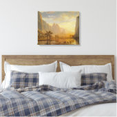 アルバート・ビエルシュタット – ヨセミテの谷 キャンバスプリント (インサイチュ (寝室))