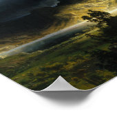 アルバート・ビエルシュタット – ロッキー山脈の嵐 ポスター (角)