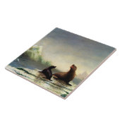 アルバート・ビエ絵画ルシュタットのシール タイル (側面)