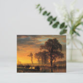 アルバート・ビエ絵画ルシュタット州，カンザス西部 ポストカード (スタンド正面)