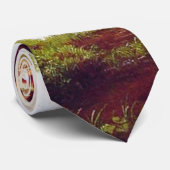 アルバート・ビールシュタットによる古い製粉所 ネクタイ (ロール)
