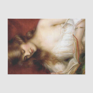 アルバート、美しい女性は、美女のépoqueの絵画リンチを加えます 薄葉紙