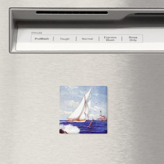 アルバート・B・マークスによる灯台の帆走 マグネット (インサイチュ (食洗機))