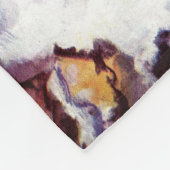 アルバートBの灯台のそばを航行している。マーク フリースブランケット (角)