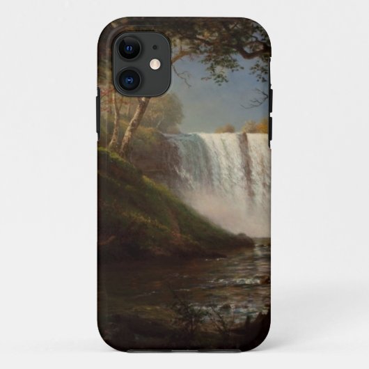 アルバートBierstadtの絵画の森林滝の運命 Case-Mate iPhoneケース (裏面)