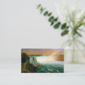 アルバートBierstadtナイアガラ・フォールズの絵画の芸術の芸術家 名刺 (スタンド正面)