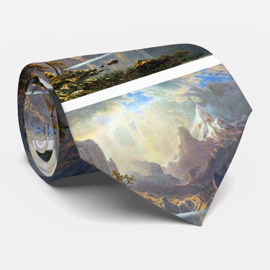 アルバートBierstadt著ネバダの芸術を絵を描くタホ湖 ネクタイ (ロール)