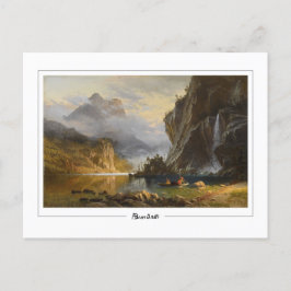 アルバートBierstadt #108 -ファインアート葉書 ポストカード