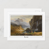 アルバートBierstadt #108 -ファインアート葉書 ポストカード (正面/裏面)