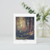 アルバートBierstadt #113 -ファインアート葉書 ポストカード (スタンド正面)
