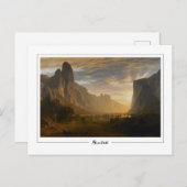 アルバートBierstadt #121 -ファインアート葉書 ポストカード (正面/裏面)
