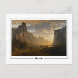 アルバートBierstadt #121 -ファインアート葉書 ポストカード