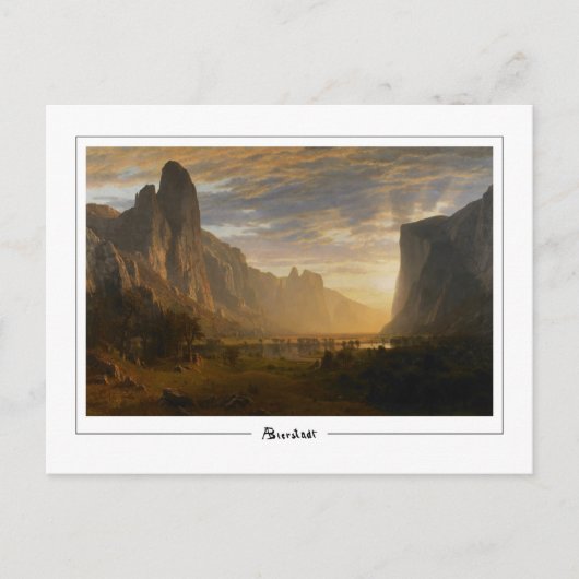 アルバートBierstadt #121 -ファインアート葉書 ポストカード (正面)