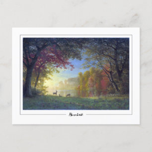 アルバートBierstadt #134 -ファインアート葉書 ポストカード