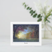 アルバートBierstadt #134 -ファインアート葉書 ポストカード (スタンド正面)
