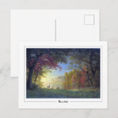 アルバートBierstadt #134 -ファインアート葉書 ポストカード (正面/裏面)