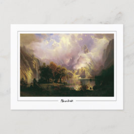 アルバートBierstadt #136 -ファインアート葉書 ポストカード