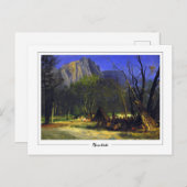 アルバートBierstadt #206 -ファインアート葉書 ポストカード (正面/裏面)