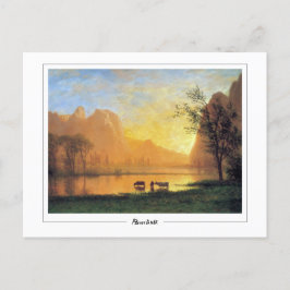 アルバートBierstadt #229 -ファインアート葉書 ポストカード