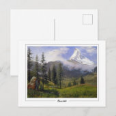 アルバートBierstadt #271 -ファインアート葉書 ポストカード (正面/裏面)
