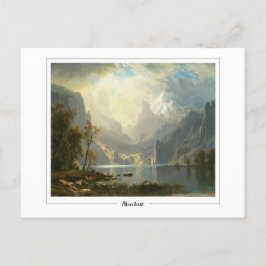 アルバートBierstadt #298 -ファインアート葉書 ポストカード