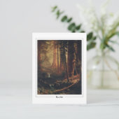 アルバートBierstadt #4 -ファインアート葉書 ポストカード (スタンド正面)
