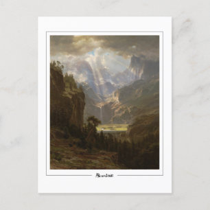 アルバートBierstadt #52 -ファインアート葉書 ポストカード